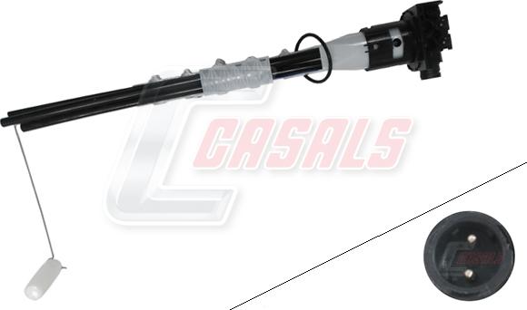 Casals 65819 - Датчик, рівень палива autocars.com.ua