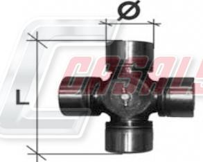 Casals CR30 - Шарнір, поздовжній вал autocars.com.ua