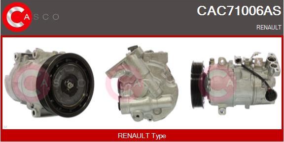 Casco CAC71006AS - Компрессор кондиционера autodnr.net