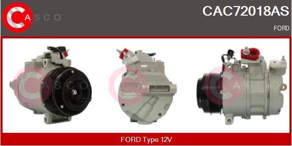 Casco CAC72018AS - Компрессор кондиционера avtokuzovplus.com.ua