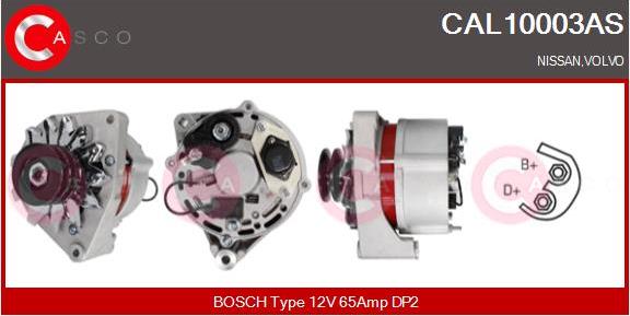 Casco CAL10003AS - Генератор avtokuzovplus.com.ua