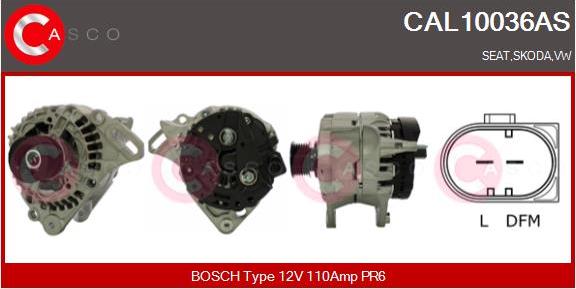 Casco CAL10036AS - Генератор autodnr.net