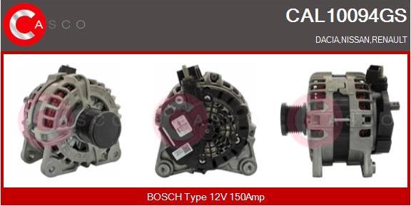 Casco CAL10094GS - Генератор autocars.com.ua