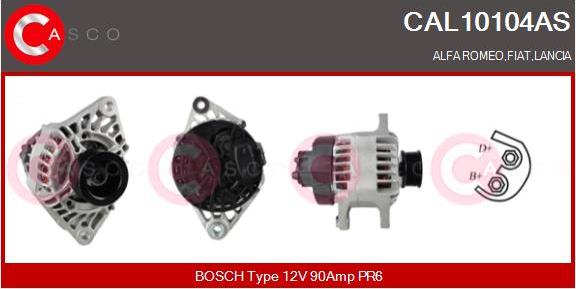 Casco CAL10104AS - Генератор autocars.com.ua