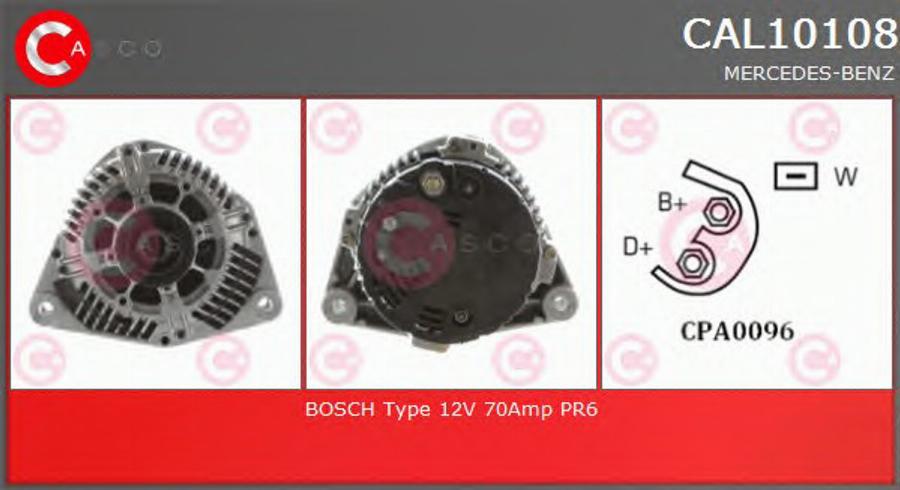 Casco CAL10108 - Генератор autodnr.net