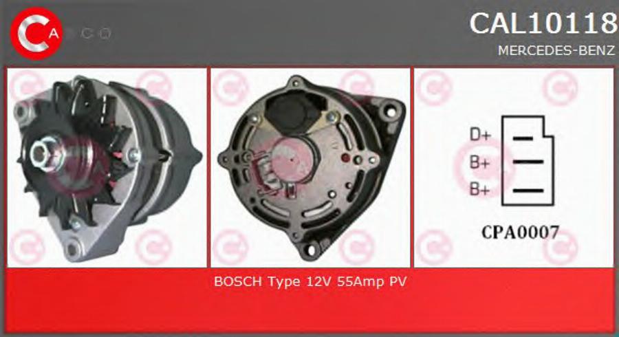 Casco CAL10118 - Генератор autodnr.net