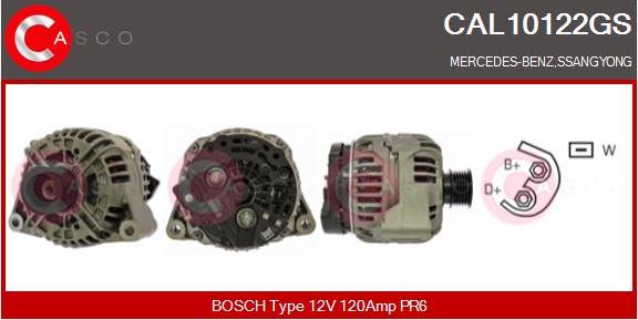 Casco CAL10122GS - Генератор avtokuzovplus.com.ua