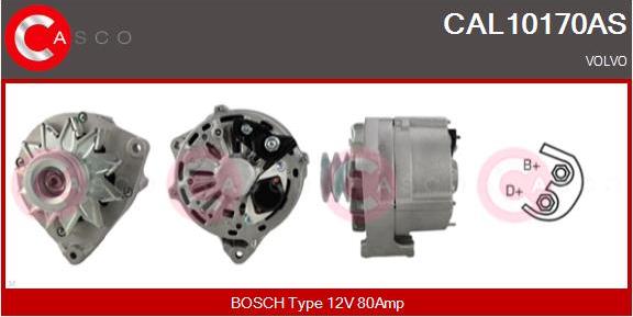 Casco CAL10170AS - Генератор autocars.com.ua