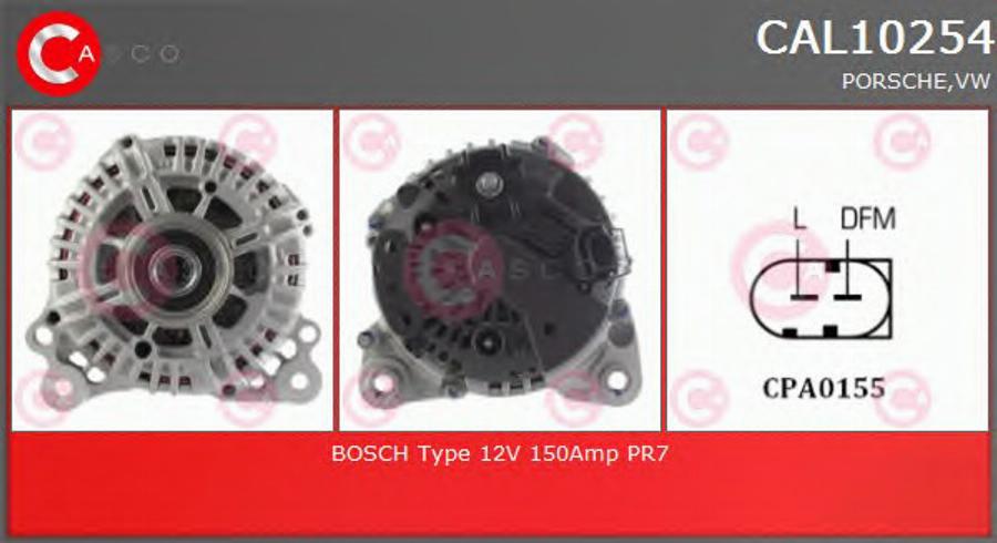 Casco CAL10254 - Генератор autodnr.net