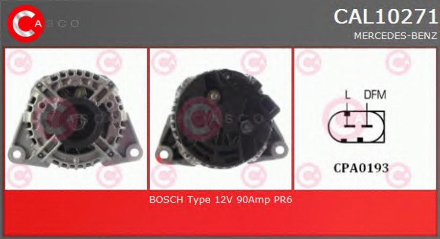 Casco CAL10271 - Стартер autodnr.net