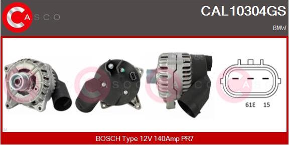 Casco CAL10304GS - Генератор autocars.com.ua