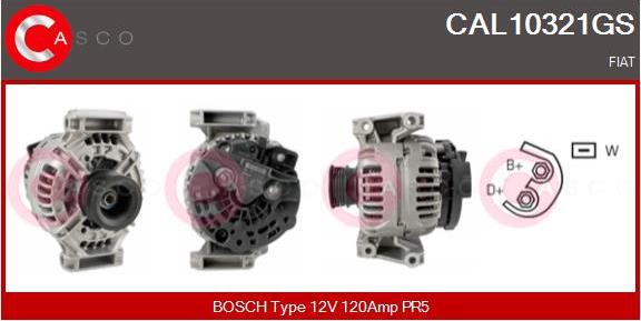 Casco CAL10321GS - Генератор autodnr.net