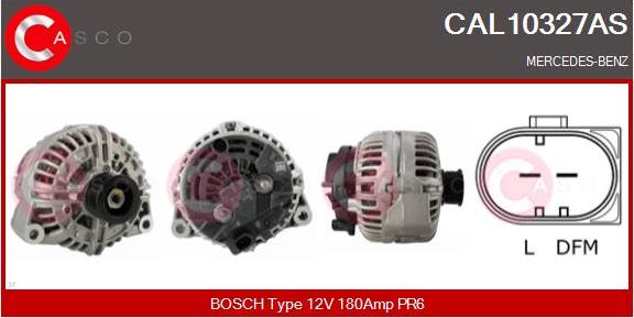 Casco CAL10327AS - Генератор autocars.com.ua