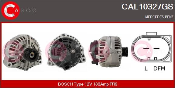 Casco CAL10327GS - Генератор autocars.com.ua