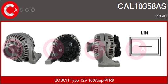 Casco CAL10358AS - Генератор avtokuzovplus.com.ua