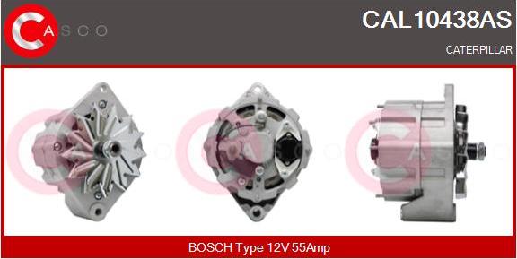 Casco CAL10438AS - Генератор autocars.com.ua