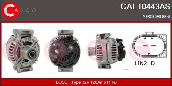 Casco CAL10443AS - Генератор autodnr.net