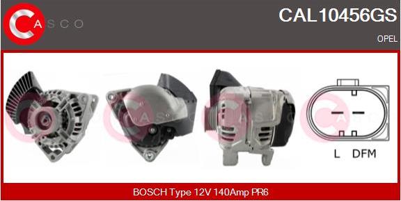 Casco CAL10456GS - Генератор autocars.com.ua