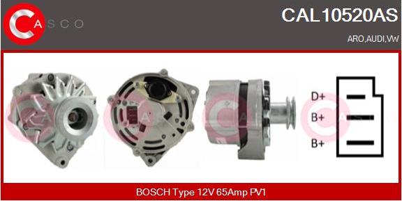 Casco CAL10520AS - Генератор avtokuzovplus.com.ua