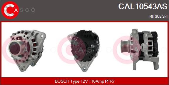 Casco CAL10543AS - Генератор autocars.com.ua