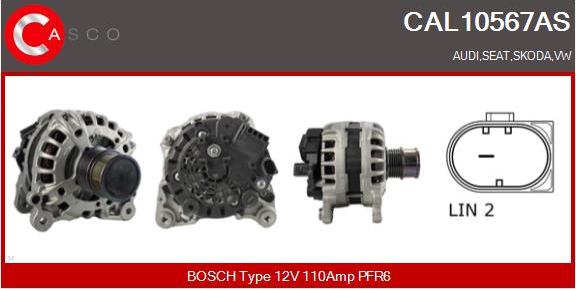 Casco CAL10567AS - Генератор avtokuzovplus.com.ua