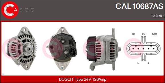 Casco CAL10687AS - Генератор autodnr.net