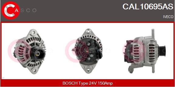 Casco CAL10695AS - Генератор autocars.com.ua