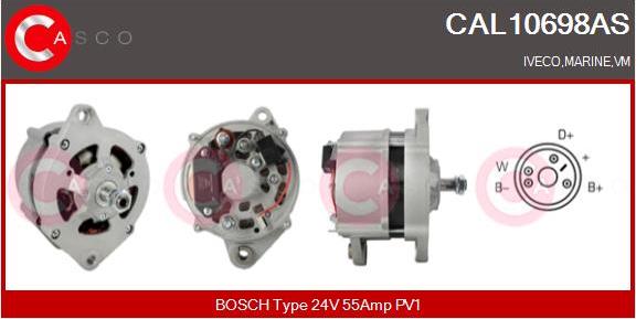 Casco CAL10698AS - Генератор autodnr.net