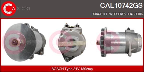 Casco CAL10742GS - Генератор autocars.com.ua