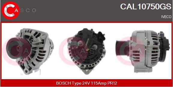 Casco CAL10750GS - Генератор autocars.com.ua