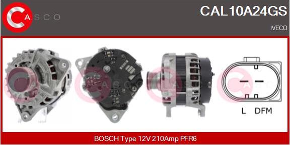 Casco CAL10A24GS - Генератор autodnr.net