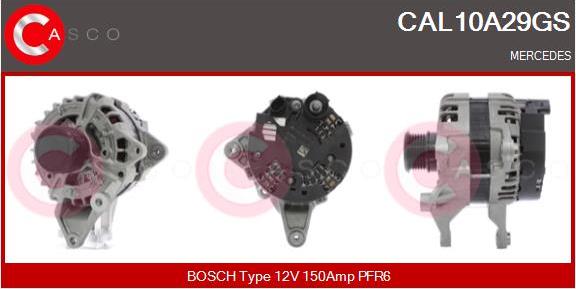 Casco CAL10A29GS - Генератор autocars.com.ua