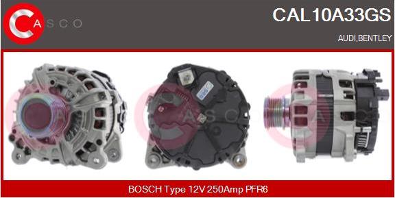 Casco CAL10A33GS - Генератор autocars.com.ua