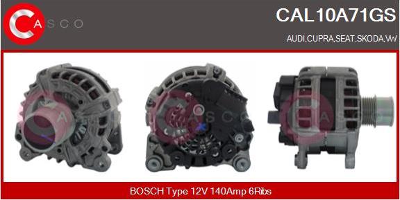 Casco CAL10A71GS - Генератор autodnr.net