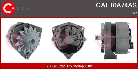 Casco CAL10A74AS - Генератор autocars.com.ua