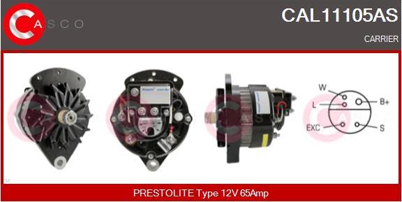 Casco CAL11105AS - Генератор autocars.com.ua