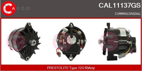 Casco CAL11137GS - Генератор autocars.com.ua