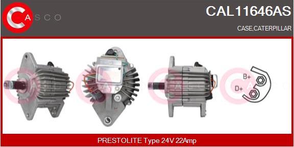 Casco CAL11646AS - Генератор autocars.com.ua