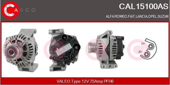 Casco CAL15100AS - Генератор autodnr.net