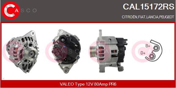 Casco CAL15172RS - Генератор autocars.com.ua