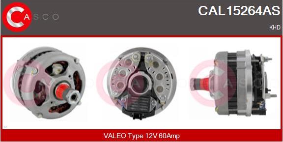 Casco CAL15264AS - Генератор avtokuzovplus.com.ua