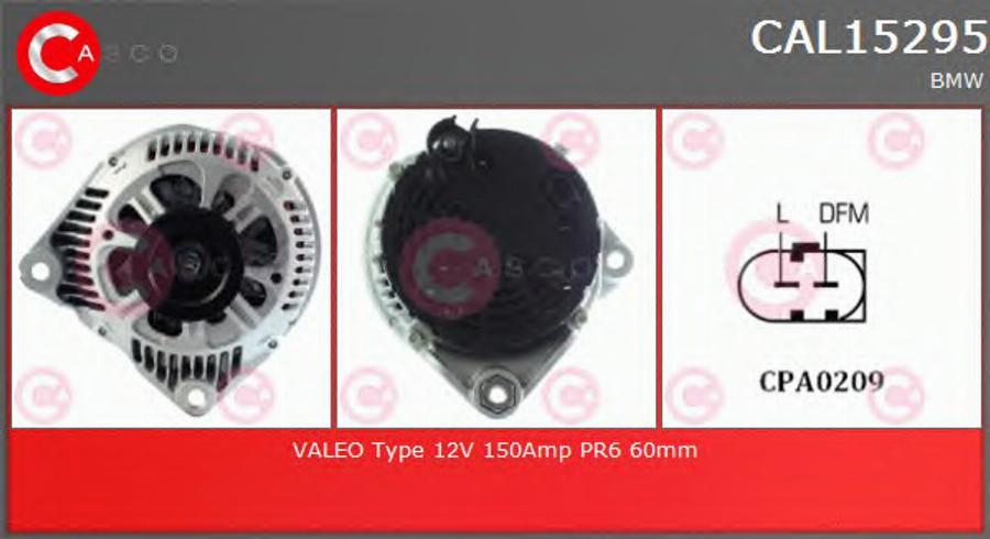 Casco CAL15295 - Генератор autodnr.net