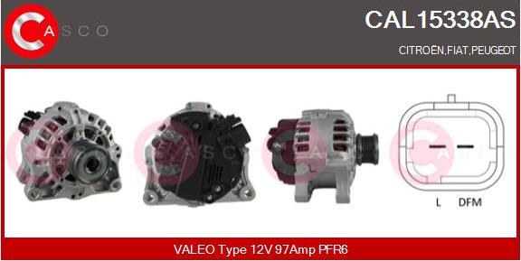 Casco CAL15338AS - Генератор autodnr.net