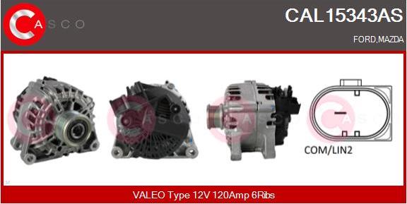 Casco CAL15343AS - Генератор autodnr.net