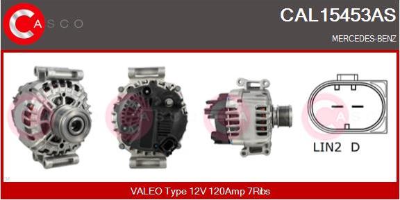 Casco CAL15453AS - Генератор autodnr.net