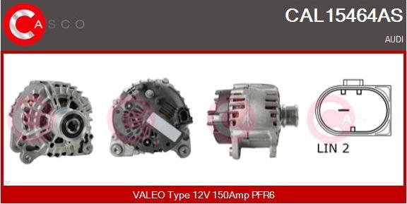 Casco CAL15464AS - Генератор autodnr.net