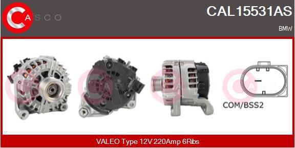 Casco CAL15531AS - Генератор autodnr.net