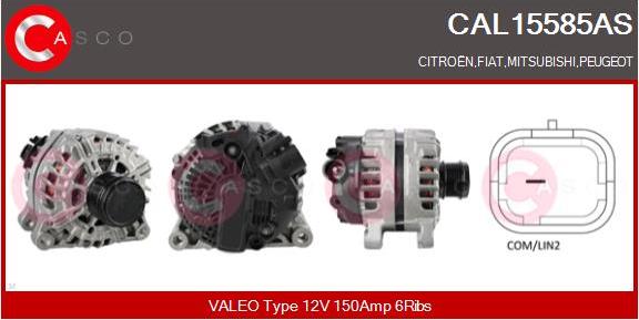 Casco CAL15585AS - Генератор autodnr.net