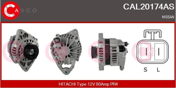 Casco CAL20174AS - Генератор avtokuzovplus.com.ua