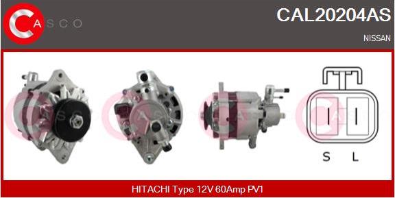 Casco CAL20204AS - Генератор autocars.com.ua